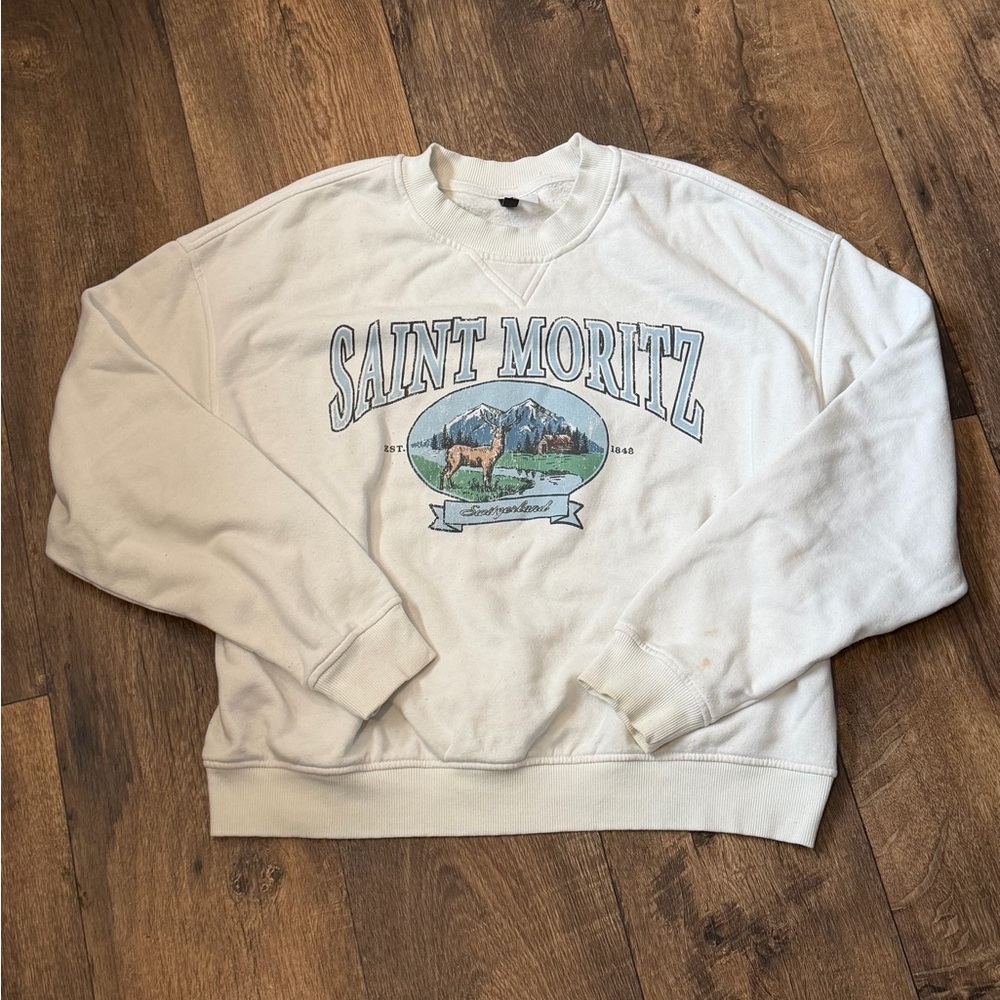 H&M Off-White Saint Moritz Sweatshirt